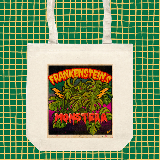 Frankenstein's Monstera Tote