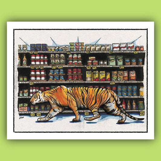 Tiger in Aisle 5!